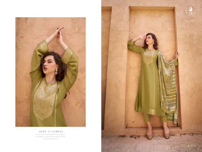 Aiqa By Mira Muslin Silk Designer Salwar Kameez Wholesale Price In Surat